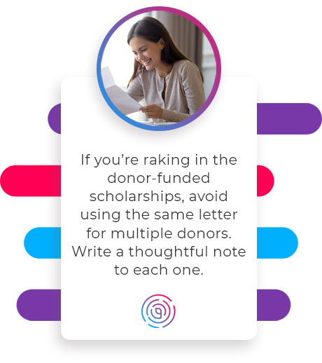 donor funded scholarships quote
