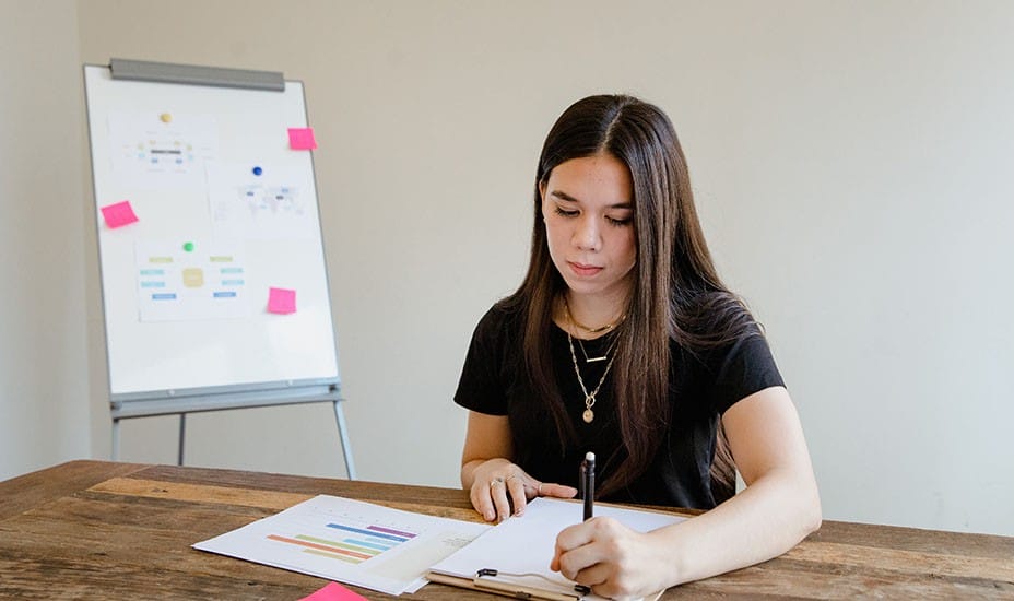student planning career